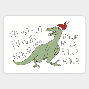 Jurassic Deck the Halls Sticker